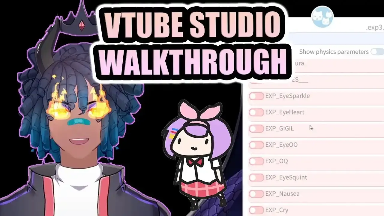 Illustration image for Vtube Studio Settings Walkthrough